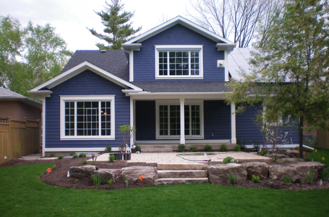 Blue Bungalow – Michael J. Dunn Construction Limited